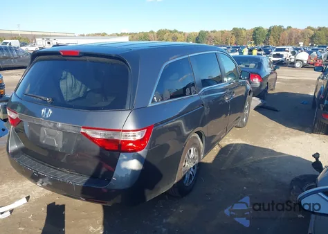 2012 Honda Odyssey Ex из США, поврежденный, VIN 5FNRL5H40CB038952